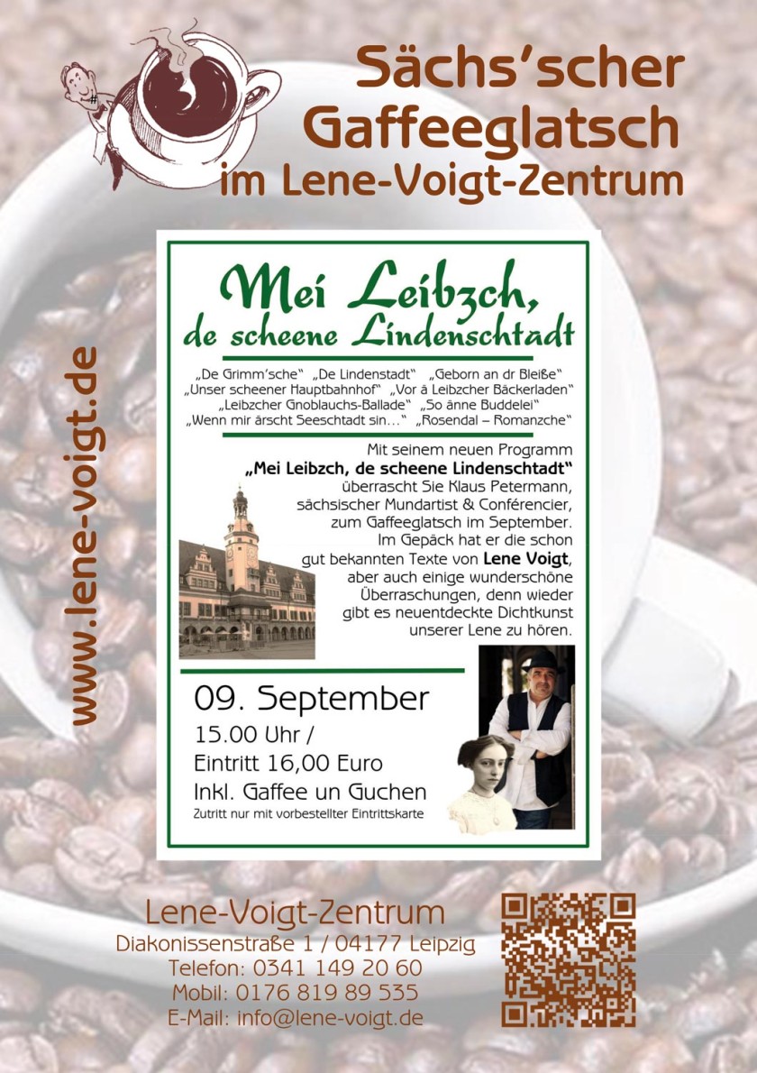 Sächs’scher Gaffeeglatsch 09.09.2026 ab 15 Uhr
