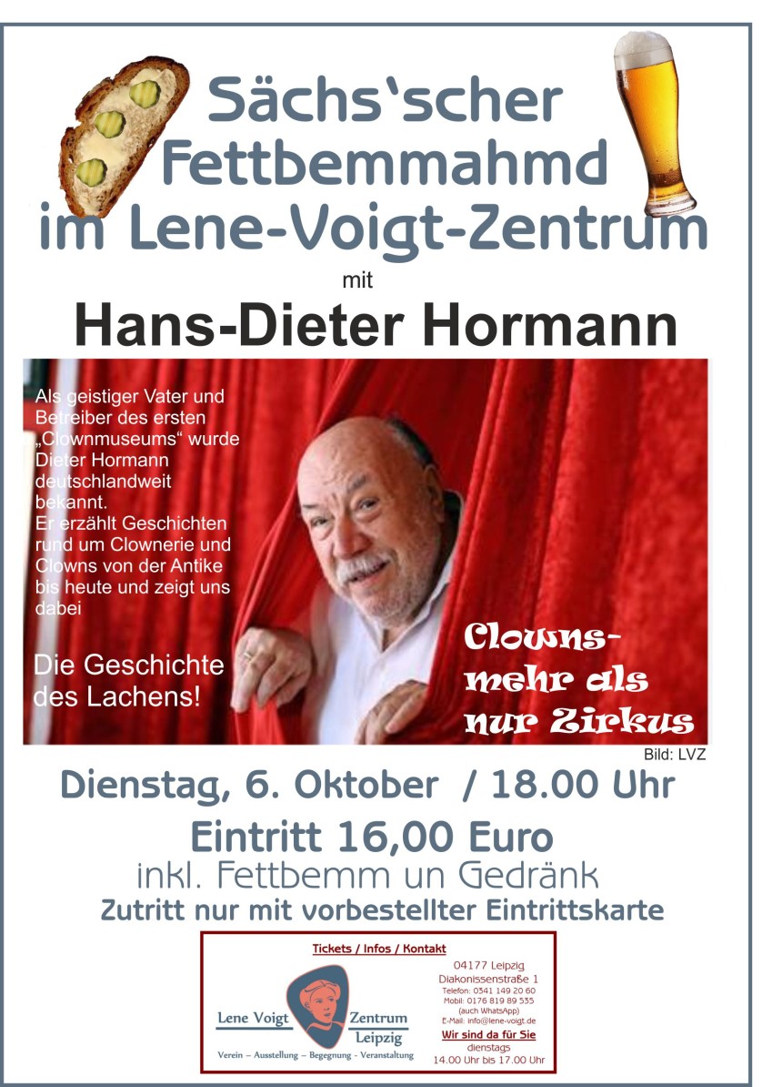 Sächs’scher Fettbemmahmd - 06.10.26 ab 18 Uhr