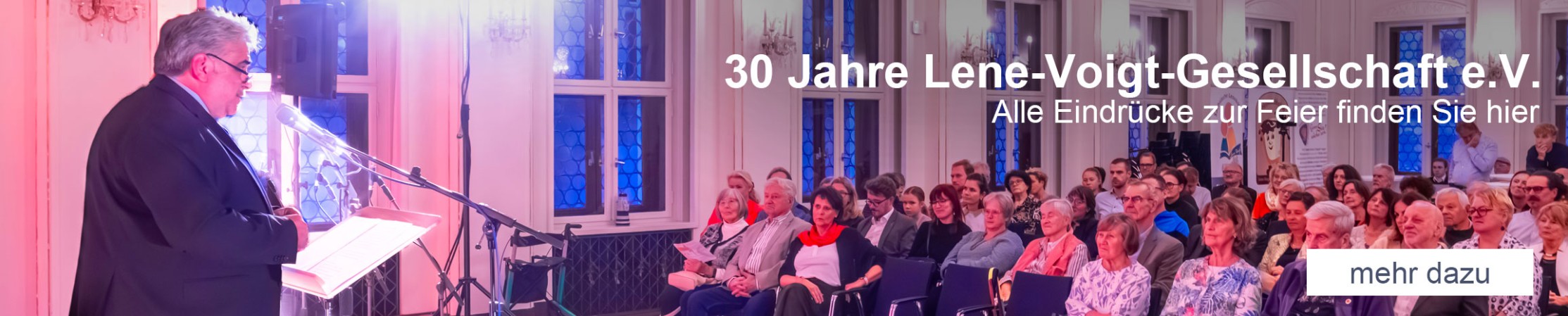 30 Jahre Lene-Voigt-Gesellschaft e.V. alle Eindrücke und Bilder der Veranstaltung
