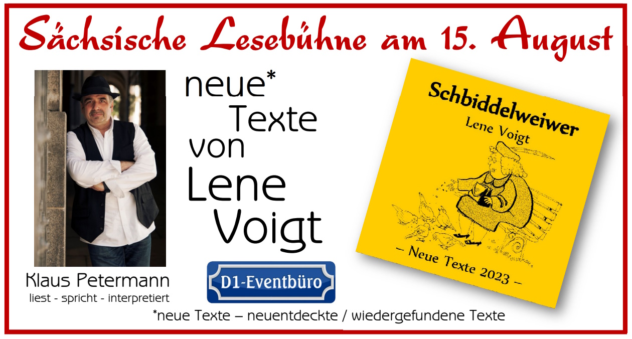 Sächsische Lesebühne 2023